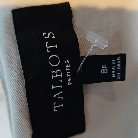 Talbots Size 8P Khaki Blazer Jacket - Picture 8 of 9